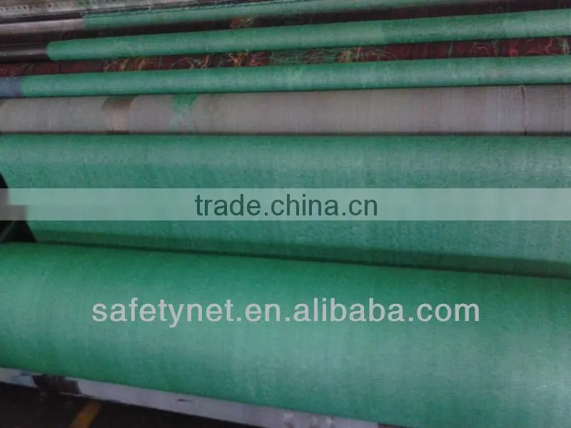 HDPE raschel plastic mesh net (orange & yellow)