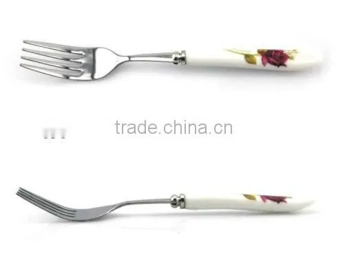 Good cheap quality and promotion Stainless Fruit Fork with OEM style and low price made in Jieyang