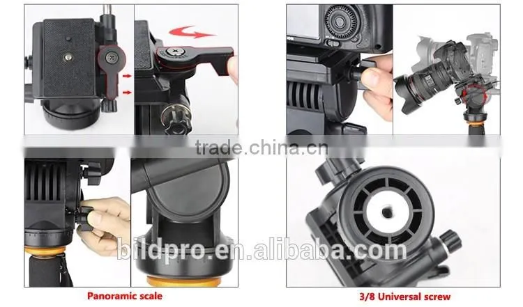 BILDPRO 5 Sections Good Quality Camera Monopod Light Stand Flexible Tripod Monopod