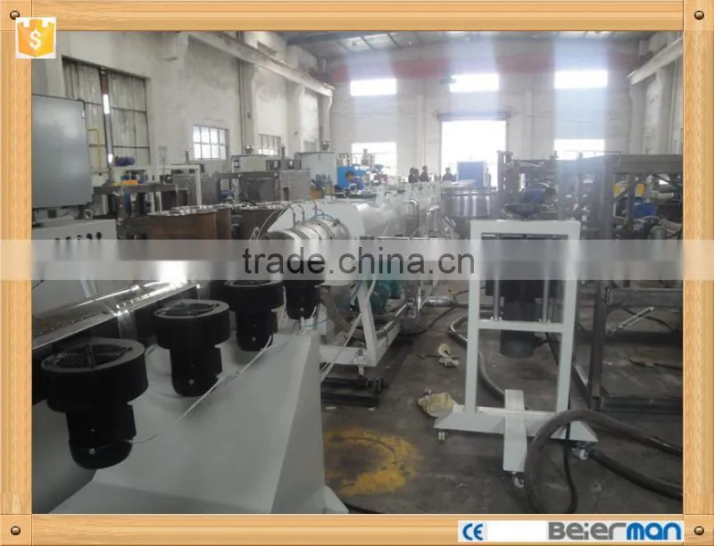 HDPE plastic pipe extrusion machine / production making machine / line