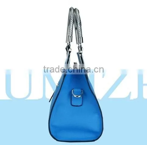 fresh colourful PU tote handbag for women