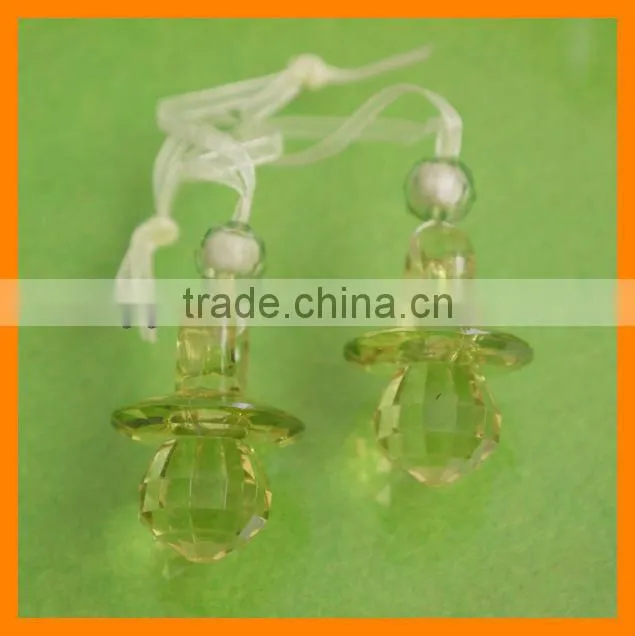 Transparent Blue Bear Beads Wholesale