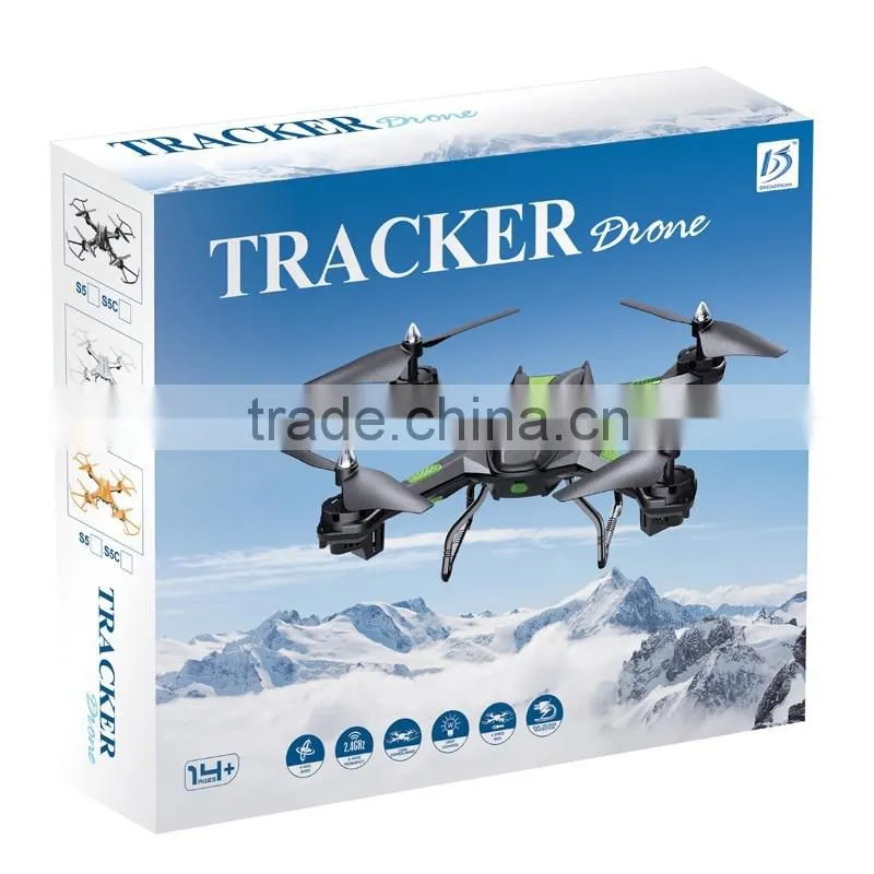 2.4G RC drone quadcopter with WIFI FPV camera