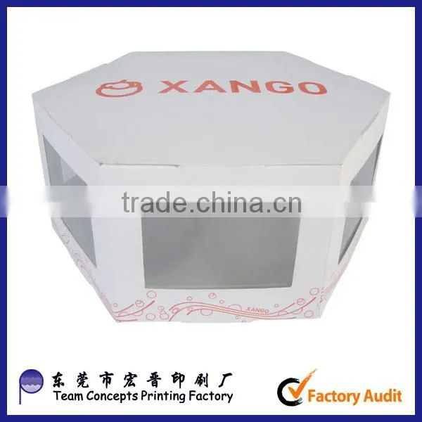fancy cardboard cosmetic display box make up packaging box