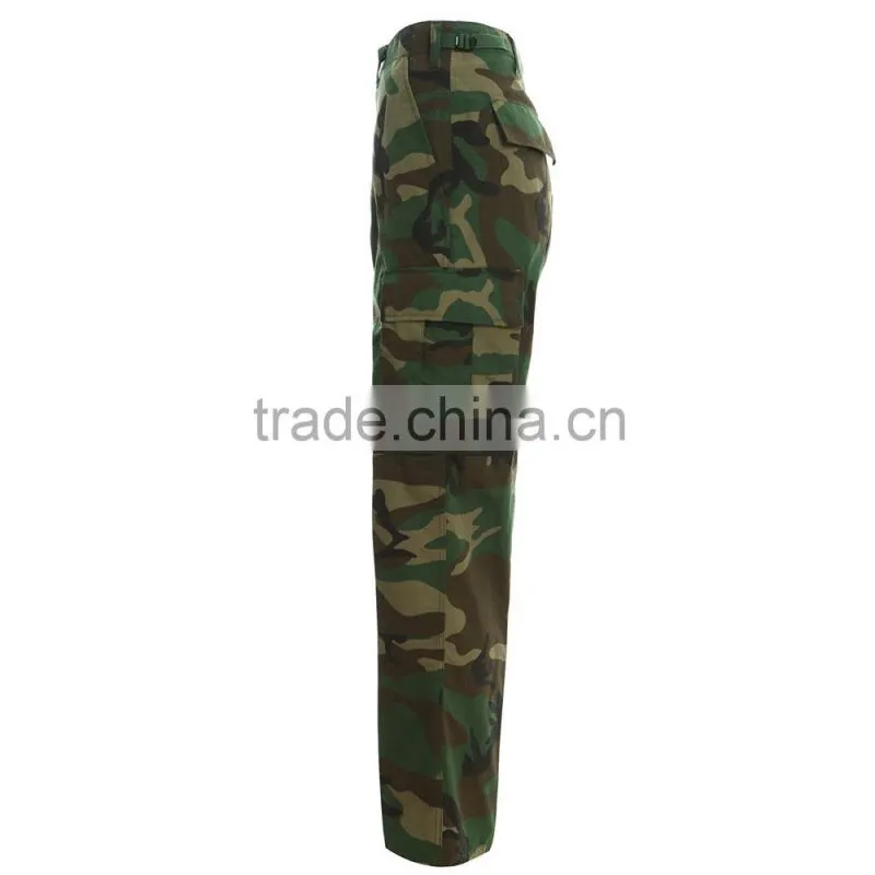Wholesale woodland camouflage bdu military uniform