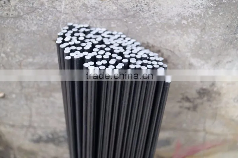 Pultruded carbon fiber solid rod, high temperature solid carbon fiber rod