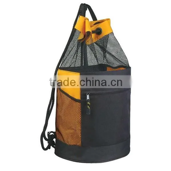 Polyester Mesh Bag GYM Sack Promotional Drawstring Bag