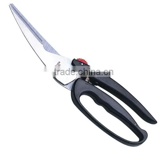 10" kitchen poultry shears in POM/ABS Handle