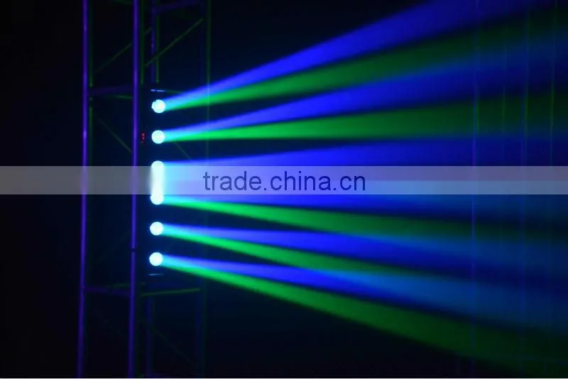 2014 new led efffect light 6x10w RGBW Cree beam light