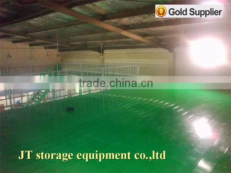 JT steel warehouse storage multi-level mezzanine floor