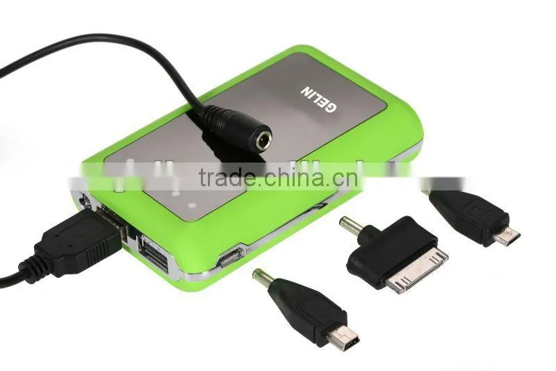 Intelligent 6600mAh mobile power bank