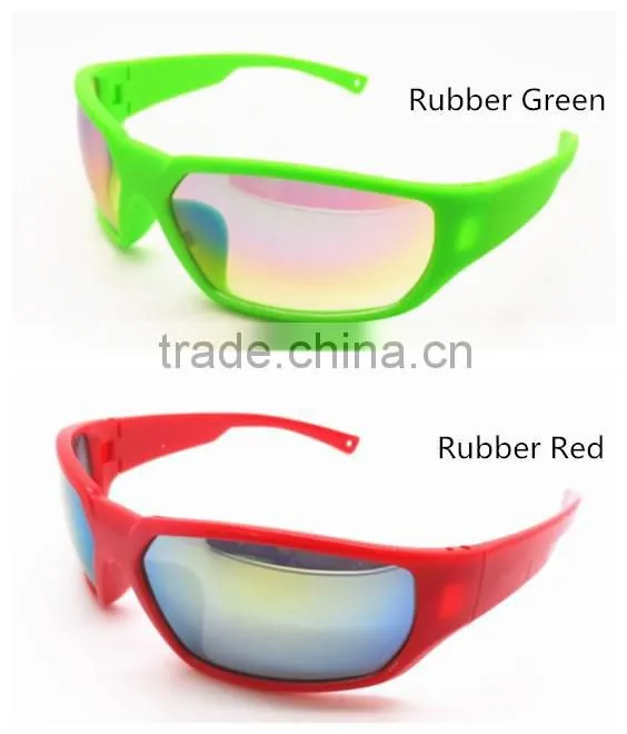 2015 Custom Racing Sports Sunglasses With String, Racing Sports Goggles With Strap