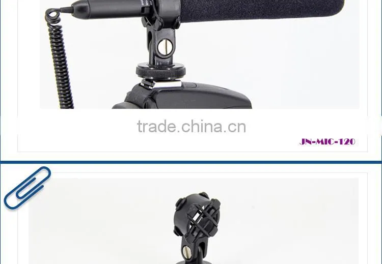 Wholesale Carbon Electric Condenser Microphone Mic JN-MIC120 China Suppier