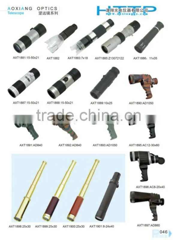 new style hot sale 15-50x21 zoom monocular telescope
