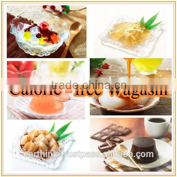 Japanese very popular wagashi ENDO's 'Zero Calorie' Japanese-style Strawberry Jelly 88g