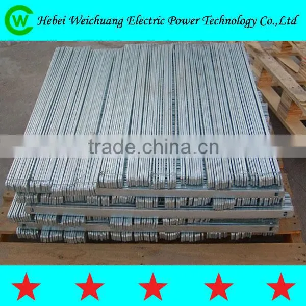high quality angle steel /angle bar for overhead line fittings