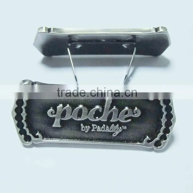 bag accessories metal plates