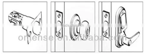 Wholesale electronic password hotel lock with code keyboard manufacturer