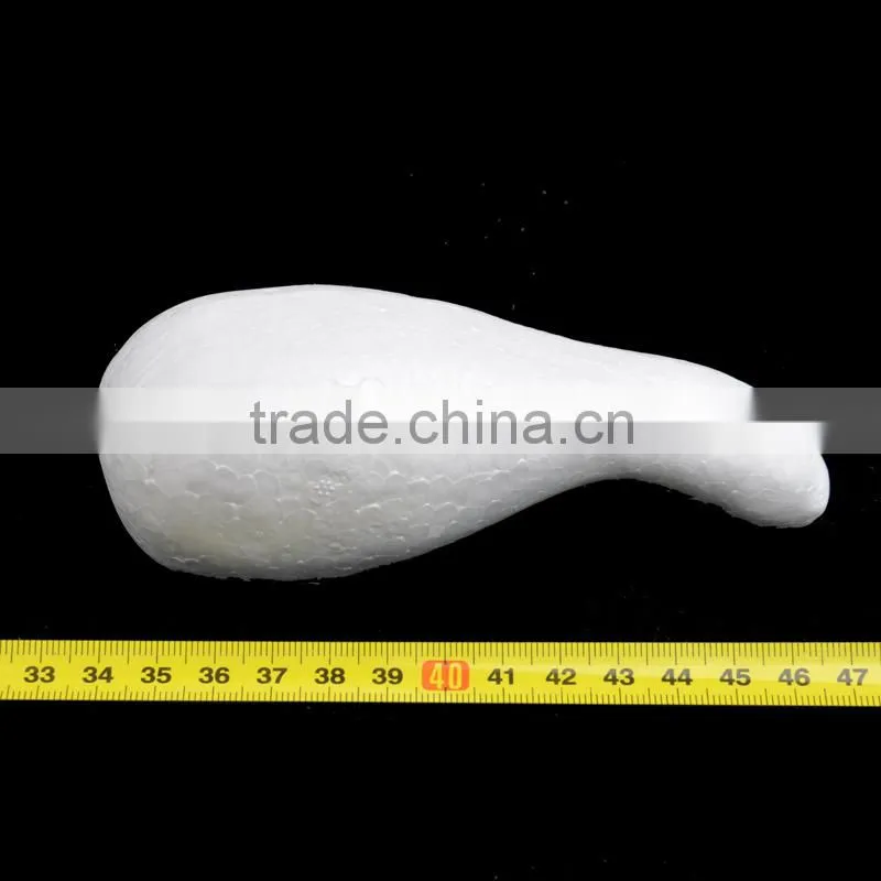 white holloween polystyrene pumpkin model