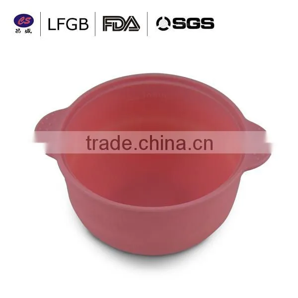 2014 new design factory price high quality silicone bowl with FDA / LFGB