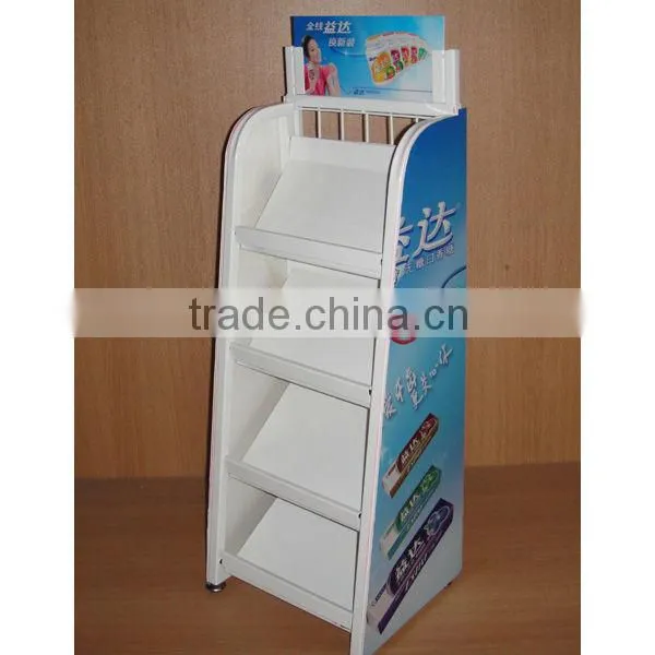 good looking 4 layer metal counter candy display with CE certificate
