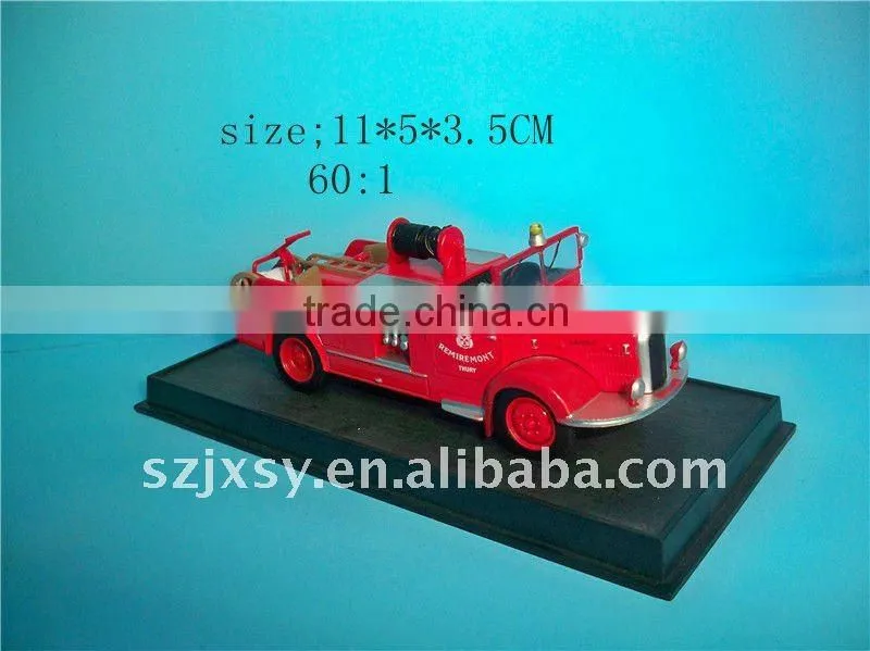 Resin fire engines model