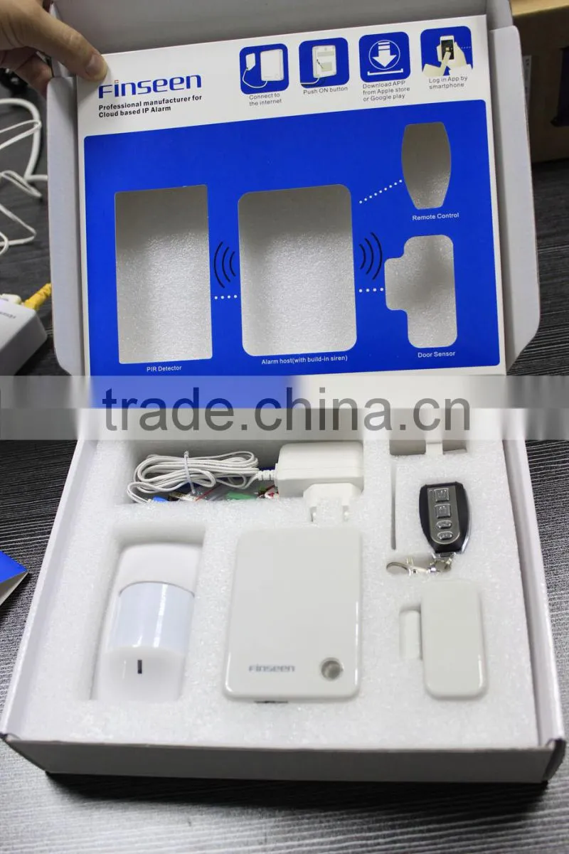 Newest alarm in the world Finseen home smart alarm not GSM system