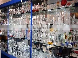 high quality crystal award plaque office gift