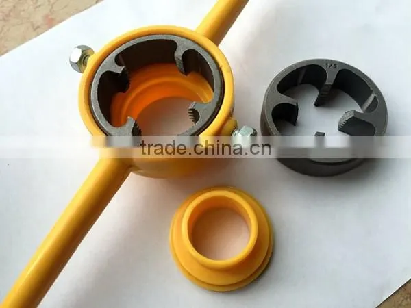 6PC Plastic pipe tube NPT die set pipe threading tools PVC thread maker