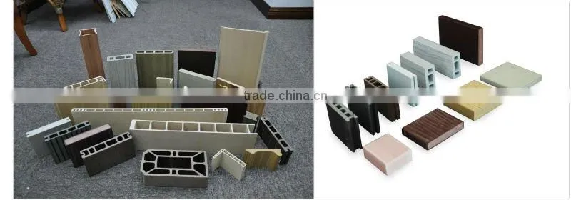 wpc profile extrusion line