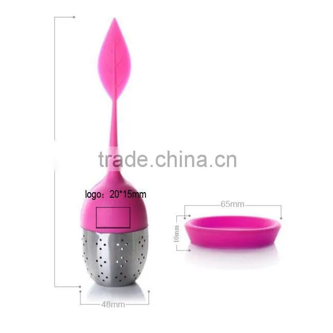 FDA stardand leaf shape leaf tea infuser
