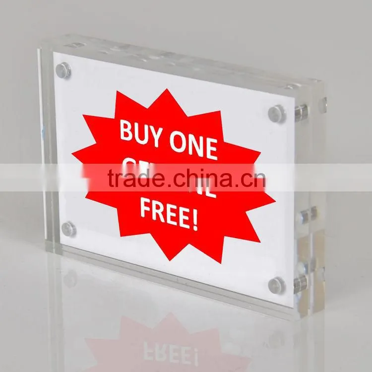 Poster holders, plexiglass poster holder, postcard display stands