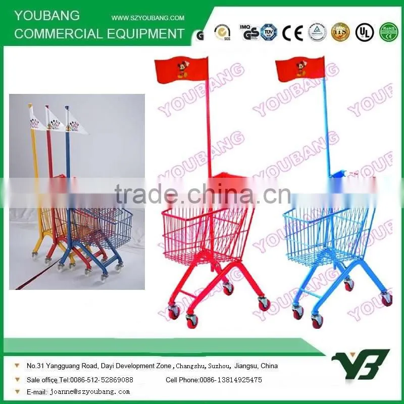 Luxury Baby Colorful Children baby trolley children shopping carts