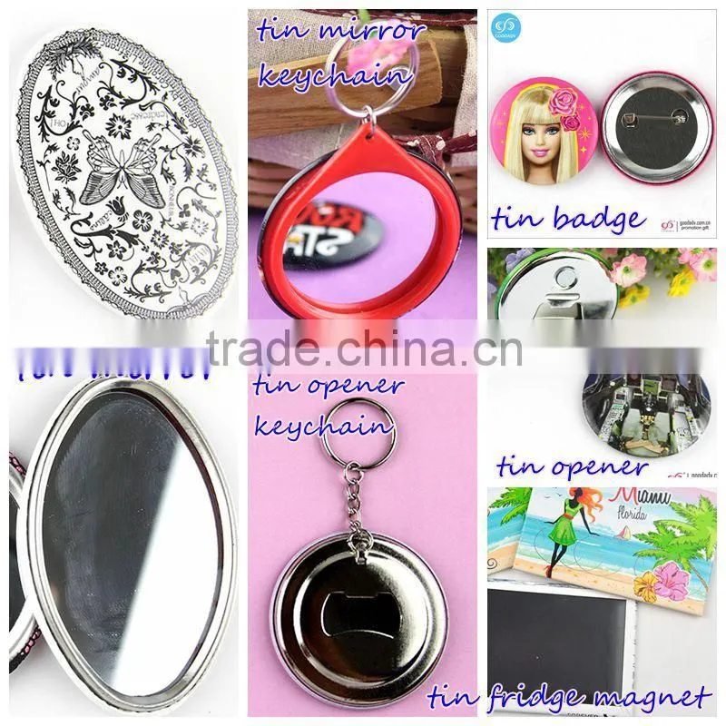 2016 OEM Promotion Gift Soft PVC Plastic Metal Open Bottle Cap Opener