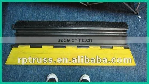 Manufacturer of 3 Channel Heavy duty Rubber Cable Protector