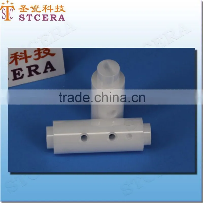 STCERA Excellent toughness handmade zirconia ceramic tube pipe