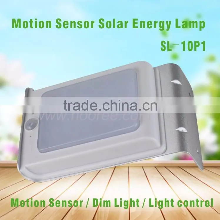 16LED Outdoor Sensor Solar LED Garden Lamp Wall Light