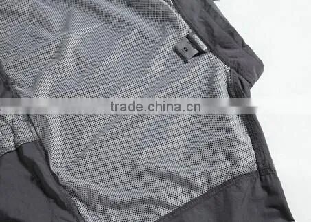 Mens Quick Dry Camping Hiking Fishing Shirt Anti Sun UV Detachable Sleeve Shirt