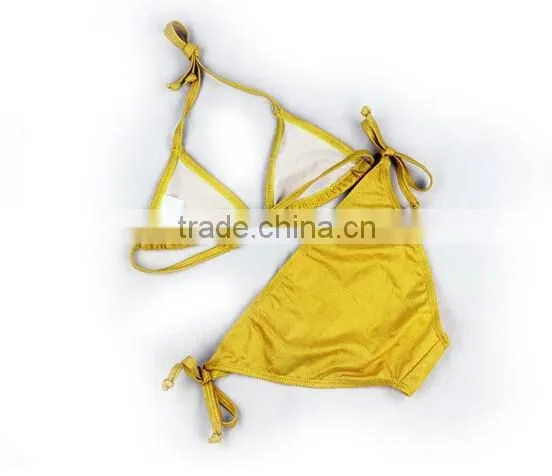 Kids Tanikin Bikini Top And Underwear Stripe Bathing Suit Beachwear