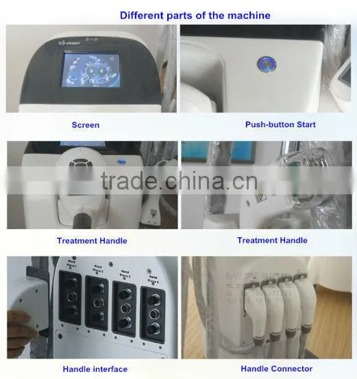 rf laser cavitation body shape beauty machine