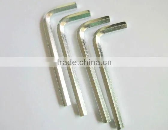 Carbon Steel Nickel Plated Hexagon Wrenches