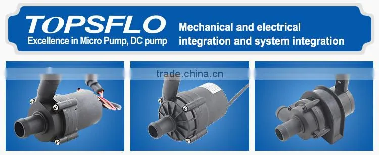 12v 24v dc brushless tractor pump/ambulance pump/trailer truck pump