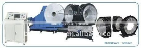 RGH1200 Poly weld pastic fitting welding machine
