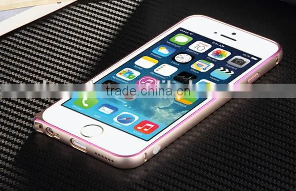 New arrival cell phone accessories for iphone 6 plus aluminum bumper