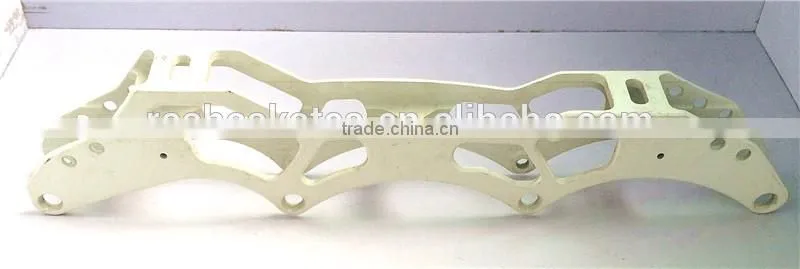 inline skate frame OEM type laster OEM logo all color Aluminium speed Skate frame laster OEM logo