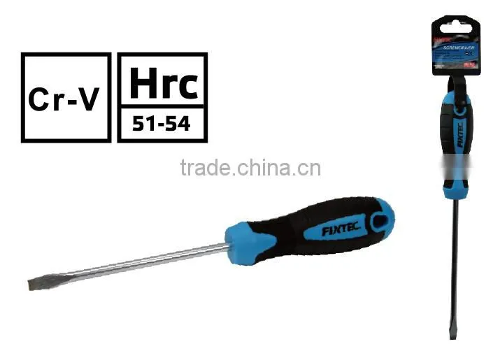 125MM Professional Soft Handle Slotted Screwdriver