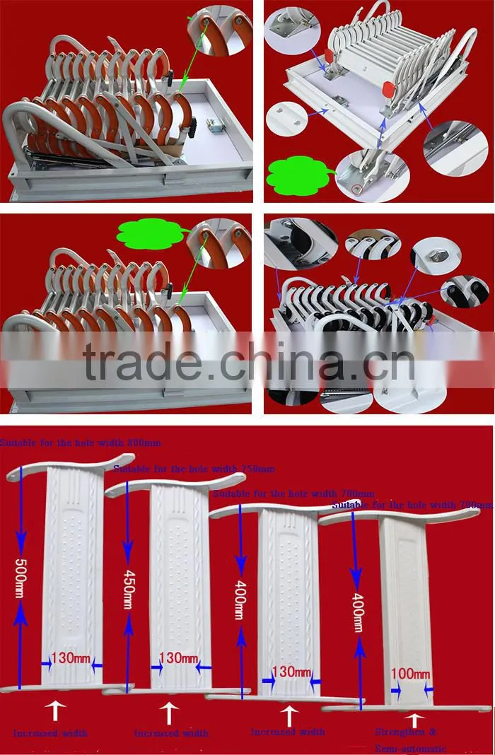 telescopic loft ladders, hydraulic folding attic stairs