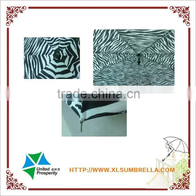 zebra stripes convenient handbag umbrella