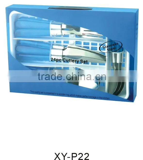 Stainless steel Cutlery with blister package