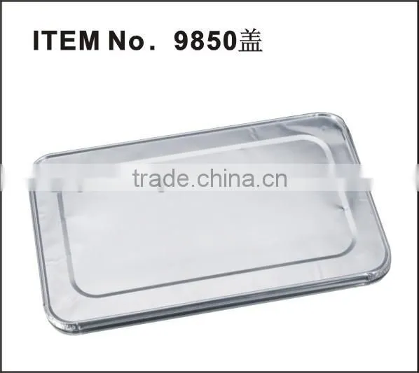 china manufacturer full size aluminium foil steam table pan cookie sheet pan with lid